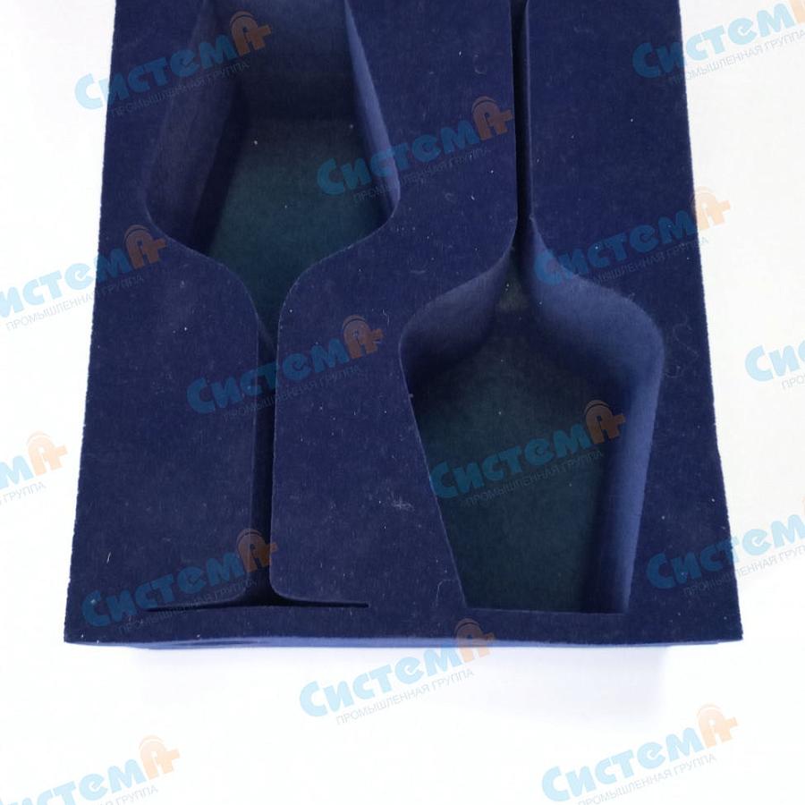 Флокированная упаковка для бокалов Флокированная упаковка для бокалов